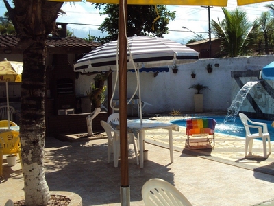 Casarão do alemão- frente ao mar - 4 qtos. 3 suites com A/C e piscina