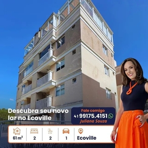 Charmoso Apartamento 2 Suítes no Ecoville - Próximo a Parques e Universidades