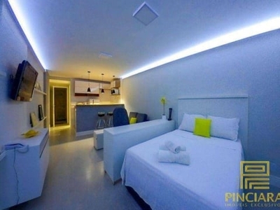 Flat com 1 dormitório à venda, 32 m² por r$ 390.000,00 - lapa - rio de janeiro/rj