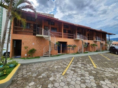 Flat com 1 dormitório à venda, 42 m² por r$ 275.600,00 - prainha - caraguatatuba/sp