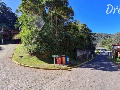 Terreno à venda, 504 m² por r$ 400.000,00 - comary - teresópolis/rj