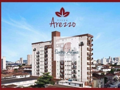 Apartamento com 3 dormitórios à venda, 131 m² por r$ 799.000,00 - encruzilhada - santos/sp