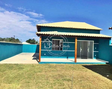 Bela casa de 2 quartos, área gourmet em Unamar, Tamoios - Cabo Frio - RJ