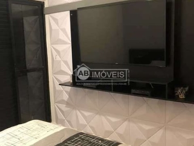 Flat com 1 quarto à venda no centro, são vicente , 38 m2 por r$ 150.000