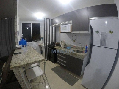 Apartamento com 2 dormitórios à venda, 59 m² por R$ 320.000,00 - Flores - Manaus/AM