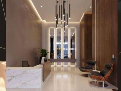 Apartamento com 1 dormitório à venda, 35 m² por r$ 315.000,00 - centro - curitiba/pr