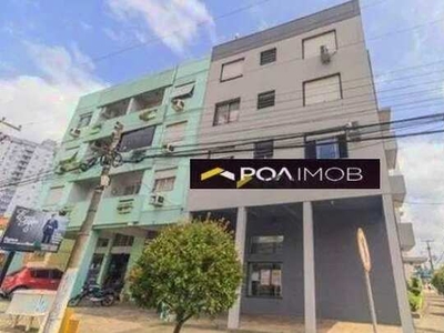 Apartamento com 1 dormitório para alugar, 47 m² por R$ 1.181,00/mês - Rio Branco - Novo Ha