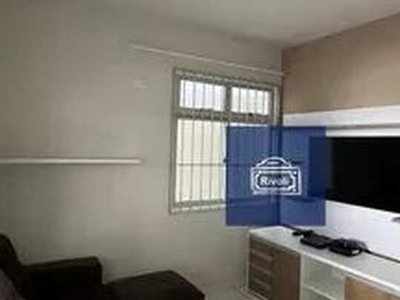 Apartamento com 1 dormitório para alugar, 47 m² por R$ 2.002,00/mês - Boa Viagem - Recife