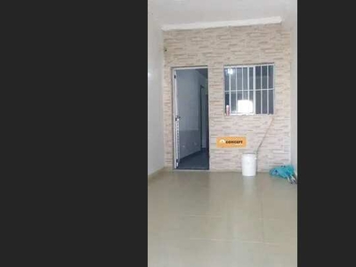 Casa com 2 dormitórios para alugar, 90 m² por R$ 1.380,00/mês - Centro - Poá/SP