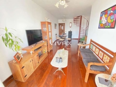 Cobertura com 3 quartos à venda na rua barão de são borja, méier, rio de janeiro, 111 m2 por r$ 850.000