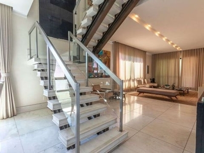 Cobertura com 4 dormitórios à venda, 429 m² por r$ 4.100.000,00 - lourdes - belo horizonte/mg