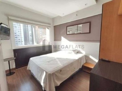 Flat com 1 quarto para alugar na rua maestro cardim, 407, bela vista, são paulo, 32 m2 por r$ 2.200