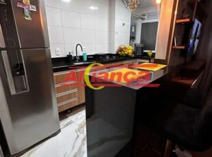 Apartamento com 2 quartos a venda 42m² - vila barros - guarulhos/sp