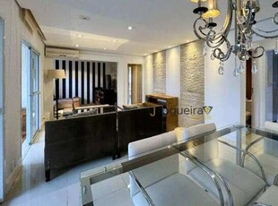 Apartamento com 2 suítes para alugar, 110 m² por R$ 15.166/mês - Vila Olímpia - São Paulo