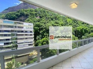 Apartamento com 4 dormitórios para alugar, 200 m² por R$ 17.774,00/mês - Leblon - Rio de J