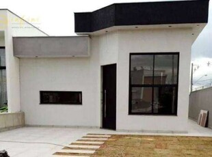 Casa térrea nova de condomínio com 2 suítes à venda, 105 m² por r$ 750.000 - horto florestal ii - sorocaba/sp