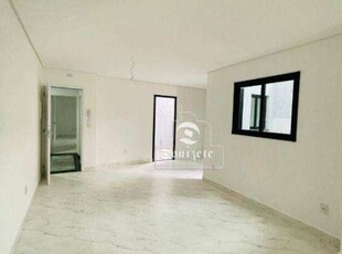 Cobertura com 2 dormitórios à venda, 120 m² por r$ 649.999,90 - vila pires - santo andré/sp