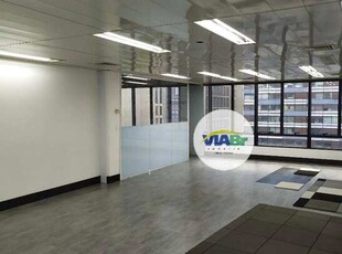 Conjunto Andar Comercial Corporativo Amplo Metrô Para Alugar, 332m² por R$ 29.115/mês - Av