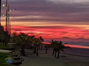 * PRÉDIO FRENTE MAR * 1 DORMITÓRIO COM VISTA LIVRE * LAZER PARA A FAMÍLIA *