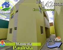 Apartamento para venda com 48M² com 2 quartos em Jaguarana - Paulista - 142 MIL