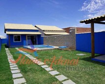 Casa 2 quartos com piscina em Unamar, Cabo Frio