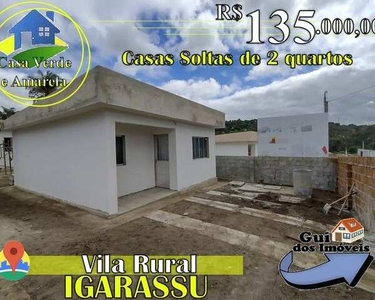 Casas Térreas para venda com 50m² com 2 quartos em Vila Rural - Igarassu - 135 MIL