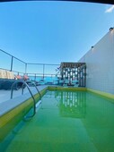 Cobertura duplex com piscina tem 330 m2 com 3 suítes em Ponta Verde - Maceió - Alagoas