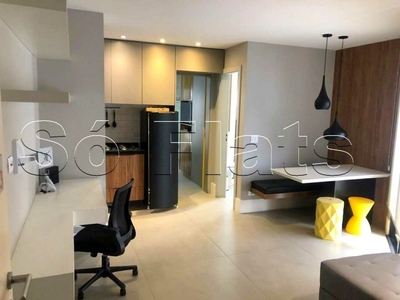 Flat em Indianópolis, São Paulo/SP de 42m² 1 quartos à venda por R$ 579.000,00