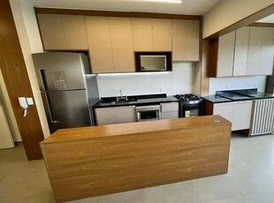 Apartamento com 1 dormitório para alugar, 52 m² por R$ 5.843,04/mês - Vila Clementino - Sã