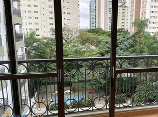 Apartamento com 3 dormitórios para alugar, 136 m² por R$ 7.091,00/mês - Campo Belo - São P