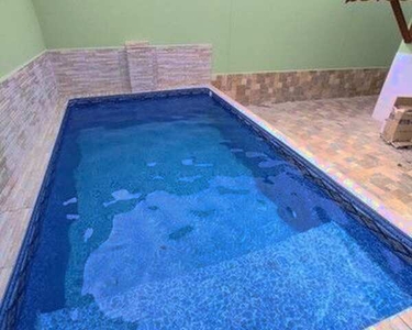 Casa com piscina na Pedreira em Mongaguá