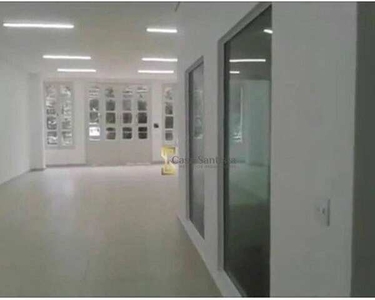 Loja, 269 m² - venda por R$ 1.350.000 ou aluguel por R$ 8.000/mês - Centro - Santos/SP
