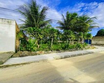 Lote de esquina em rua asfaltada próximo a praia do francês com 450m2-15x30