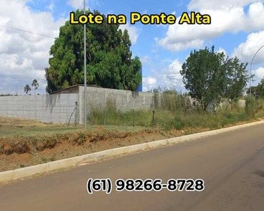 Terreno Quatrocentos metros quadrados Excelente localização Ponte