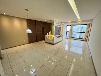 Apartamento 3quartos 1suite 105m Andar Alto Com Armários Completos 2vagas livres Lazer com