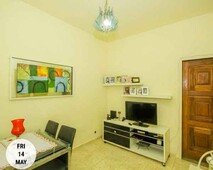 Apartamento com 1 dorm e 43m, Copacabana - Rio de Janeiro