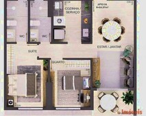 Apartamento com 2 dormitórios à venda, 64 m² por R$ 434.974,00 - Altiplano Cabo Branco - J