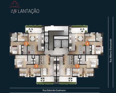 Apartamento com 2 dormitórios à venda, 66 m² por R$ 389.400,00 - Novo Mundo - Curitiba/PR