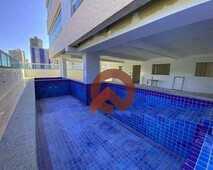 Apartamento com 2 dormitórios à venda, 90 m² por R$ 445.000 - Canto do Forte - Praia Grand