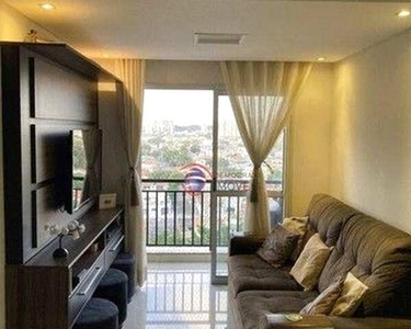 Apartamento com 3 dormitórios à venda, 70 m² por R$ 388.900,00 - Vila Valparaíso - Santo A