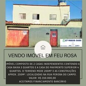 Casa para venda com 300 metros quadrados com 7 quartos em Feu Rosa - Serra - ES