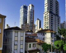 Comprar apartamento 3 dormitórios com garagem box no Embaré - Santos