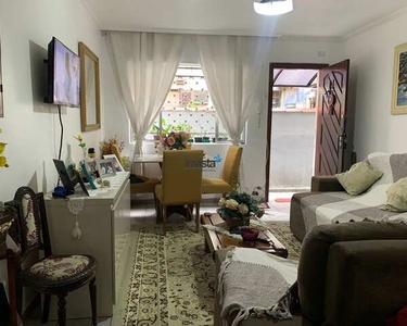 Comprar apartamento, 3 dorms no Gonzaga em Santos. Térreo com quintal