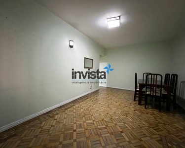Comprar apartamento de 2 quartos com dependência no Embaré em Santos