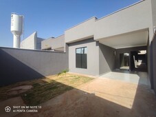 Linda Casa, 130 m,2 com 3Q, suíte, porcelanato, churrasq., Serra Dourada-Ap de Goiânia-GO