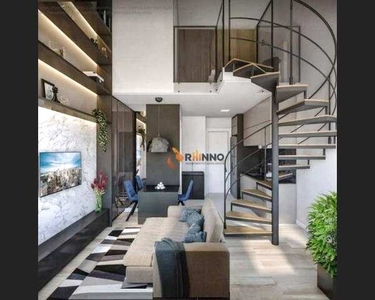 Loft com 2 dormitórios 1 vaga, 64 m² no Tingui