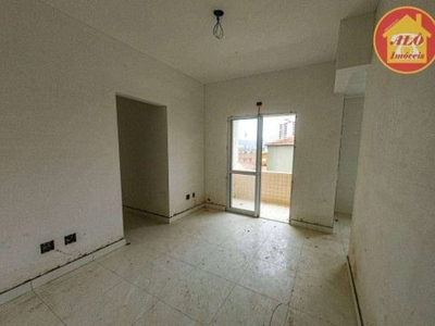 Apartamento à venda, 52 m² por r$ 250.000,00 - caiçara - praia grande/sp