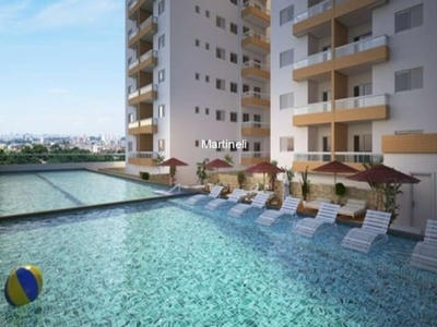 Apartamento com 2 quartos à venda no boqueirão, praia grande , 60 m2 por r$ 350.000