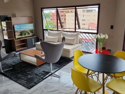 Apartamento com 3 quartos para alugar na rua olympia sampaio, 54, enseada, guarujá, 90 m2 por r$ 2.900