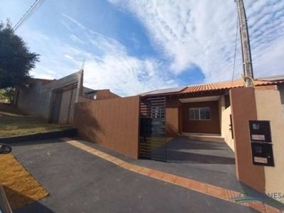 Casa com 2 dormitórios para alugar, 80 m² por r$ 1.100,00/mês - jardim gavia - londrina/pr